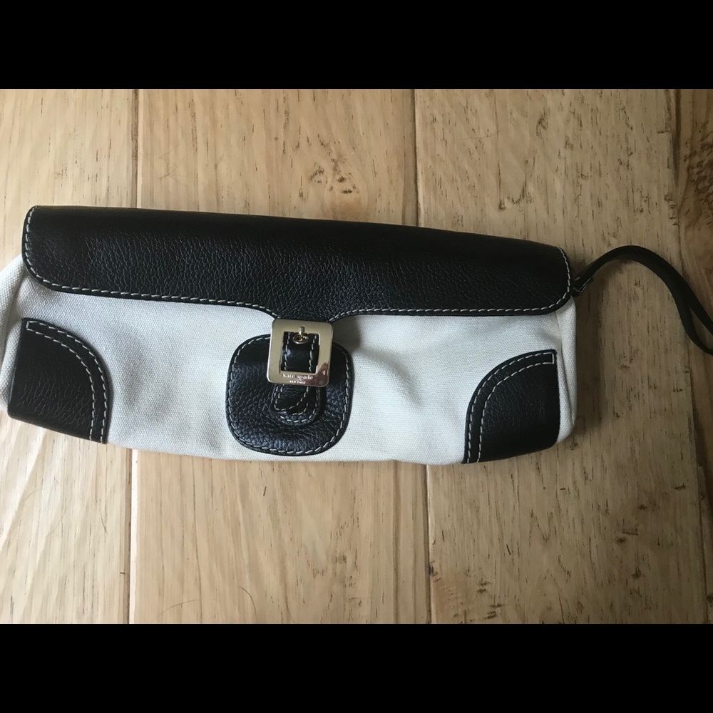 Kate Spade Canvas Clutch